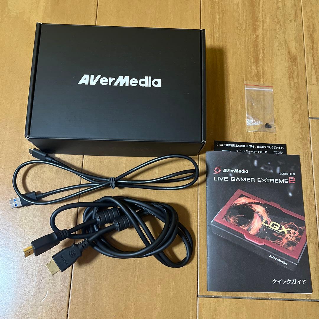 ビデオキャプチャー・キャプチャーボード AVerMedia GC550PLUS LiveGamerExtremeLGX2
