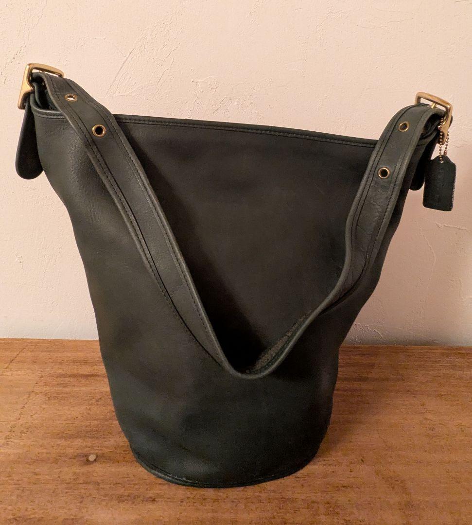 USA製　オールドコーチ　バケツ　グリーン