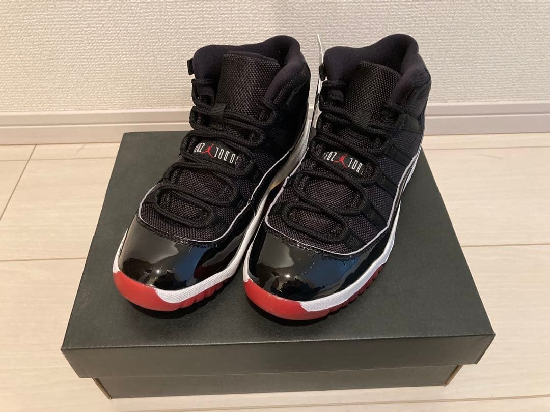 【新品未使用】Air Jordan 11 ブレッド　エアジョーダン　21cm