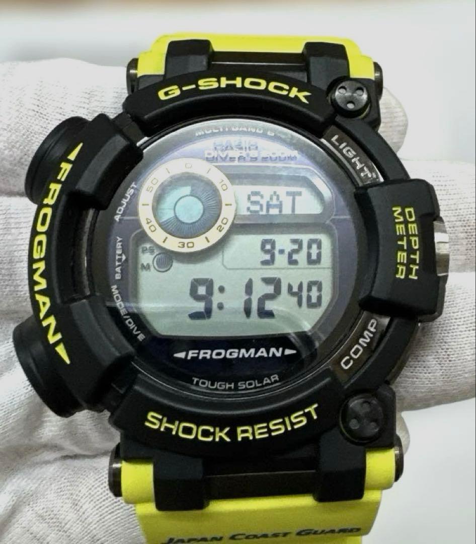 最終価格　超美品G-SHOCK FROGMAN 海上保安庁モデル