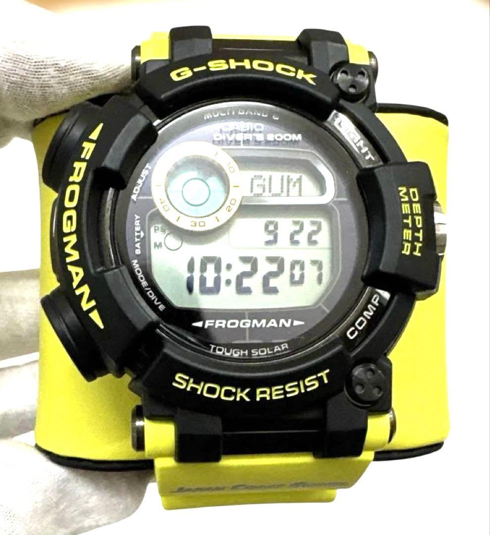 最終価格　超美品G-SHOCK FROGMAN 海上保安庁モデル