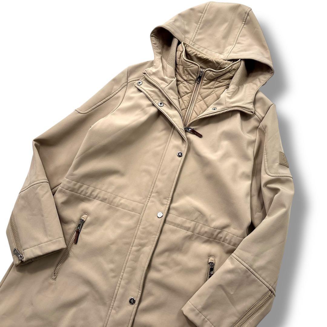 【極美品】ローレンラルフローレンコート モッズコート　フード　裏起毛　中綿ダウン