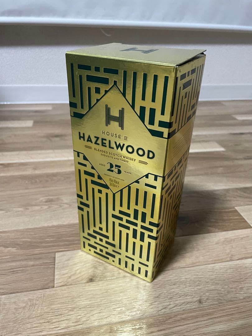 HAZELWOOD 25年 スコッチウイスキー 500ml ギフトボックス