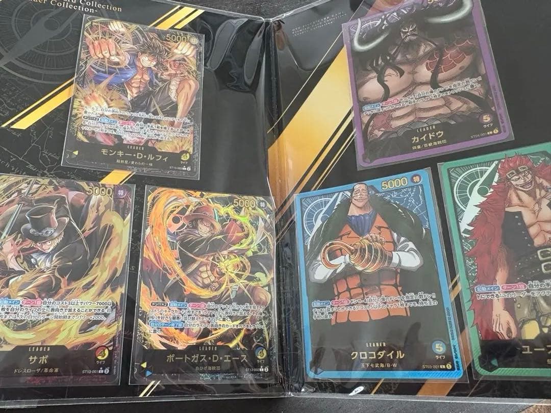 d*7様 ONEPIECECARDGAMEプレミアムコレクション　リーダーコレク