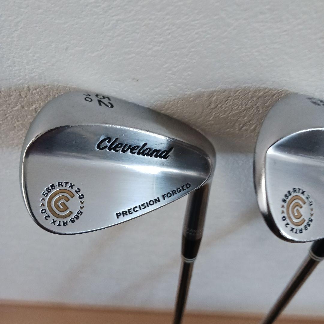 Cleveland ウェッジ 56度、52度セット