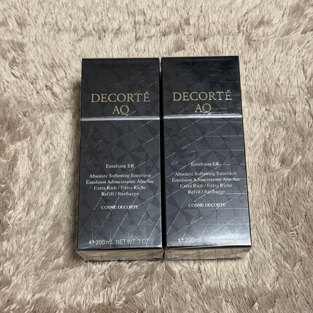 DECORTÉ AQ Emulsion ER 200mL 2本セット　付替用