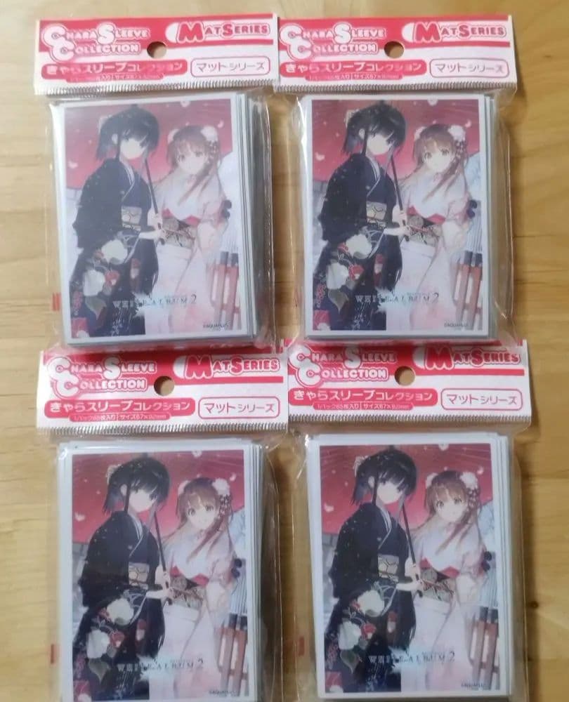 きゃらスリーブコレクション WHITE ALBUM2 冬馬かずさ＆小木曽雪菜