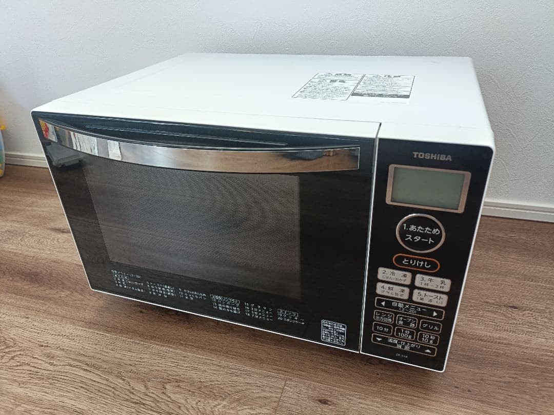 totoさま専用　　東芝 オーブンレンジ ER-S18　取扱説明書付 ホワイト