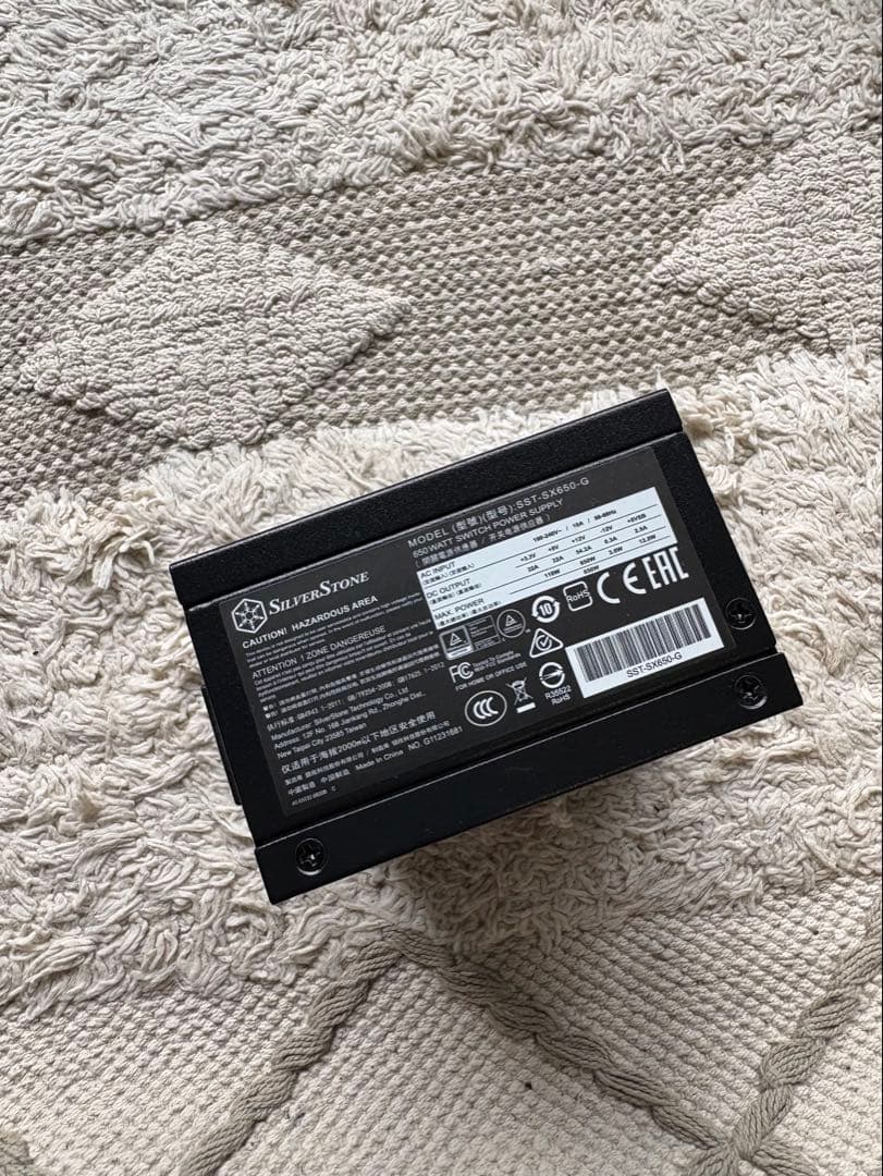 SilverStone SX650-G SFX 80PLUS 訳あり