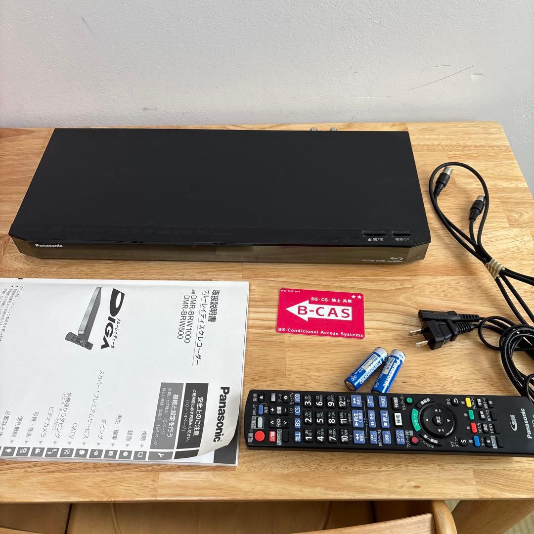 Panasonic DIGA DMR-BRW500 ブルーレイレコーダー