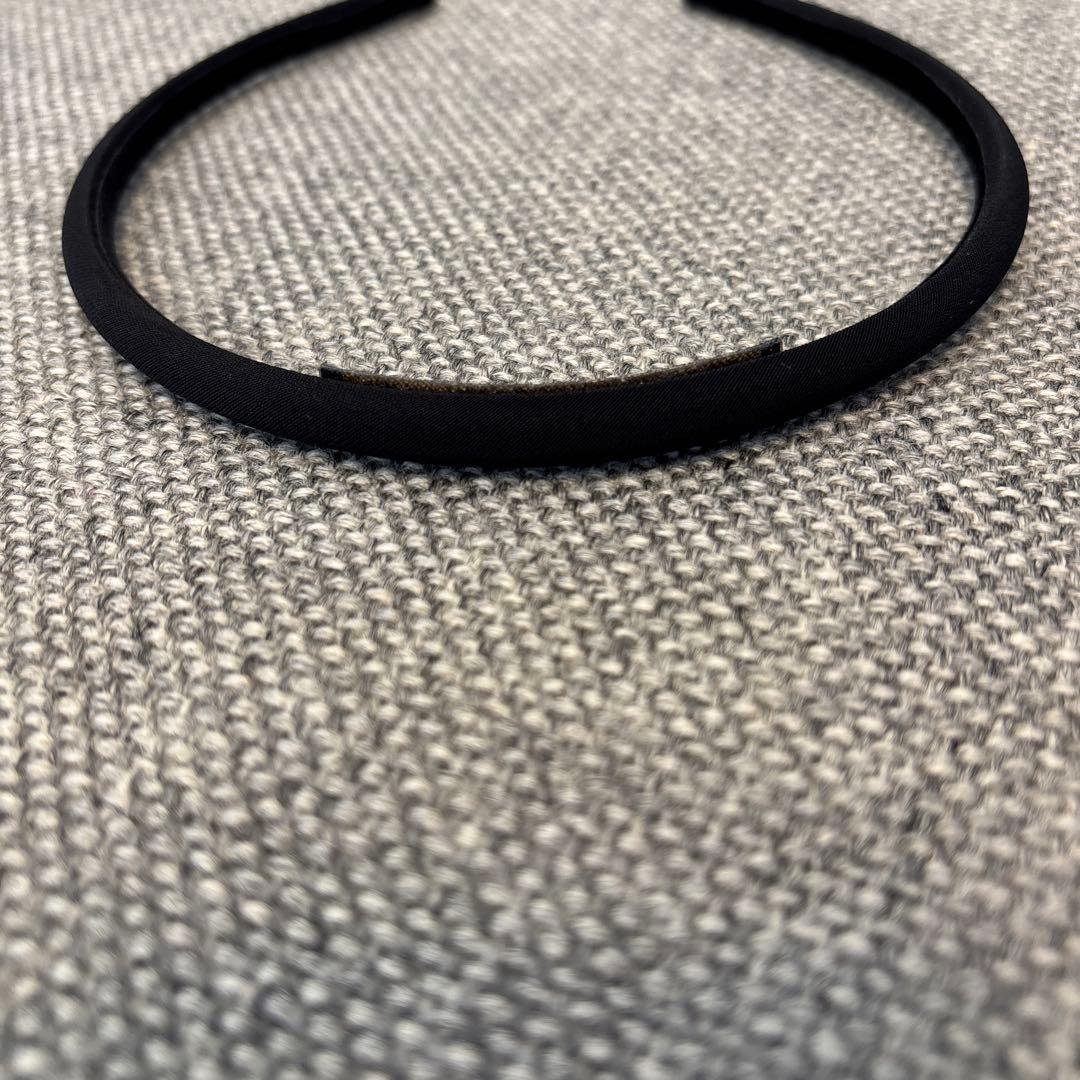 ALEXANDRE DE PARIS 0.6 ブラックカチューシャ