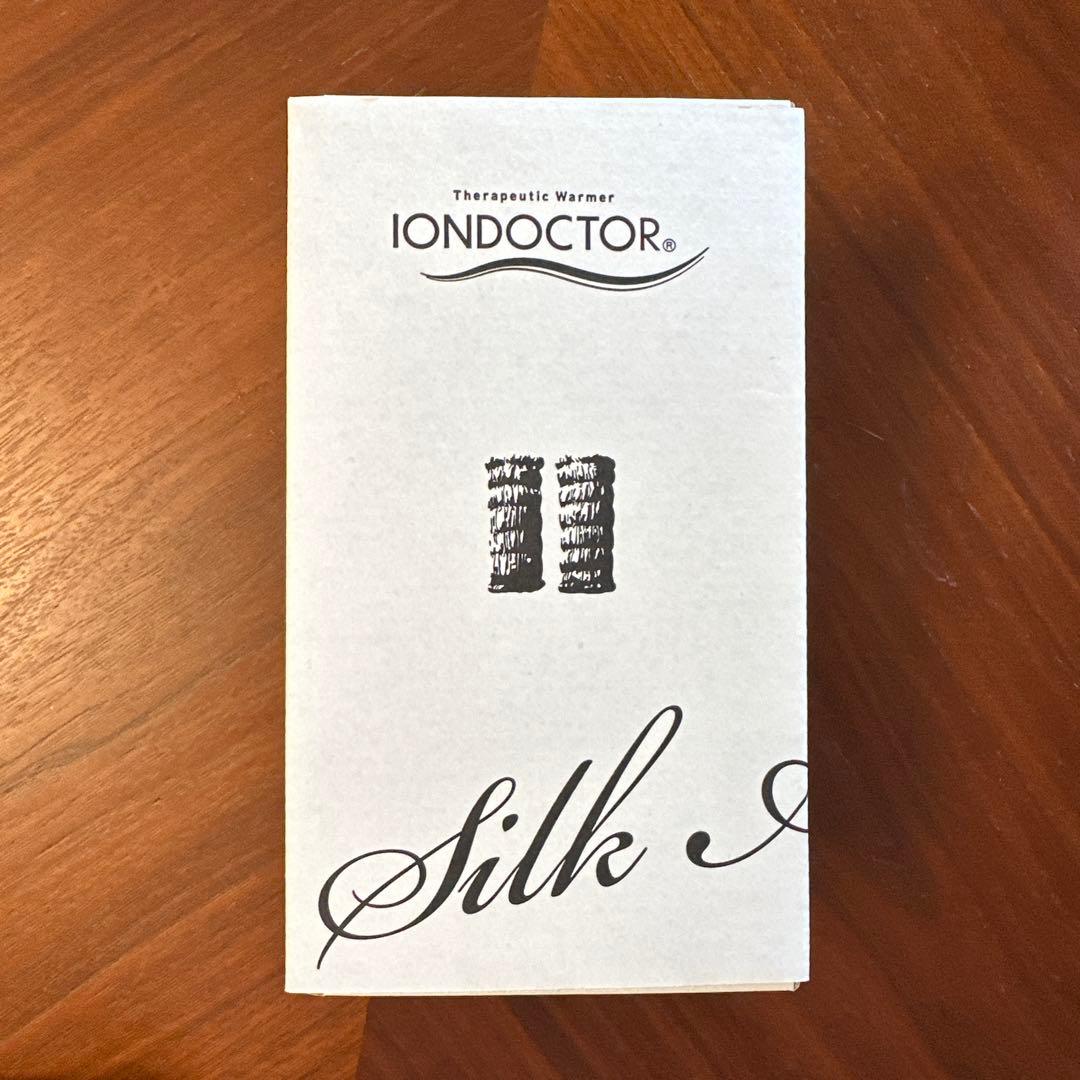 IONDOCTOR Silk シルクレッグウォーマー グレー