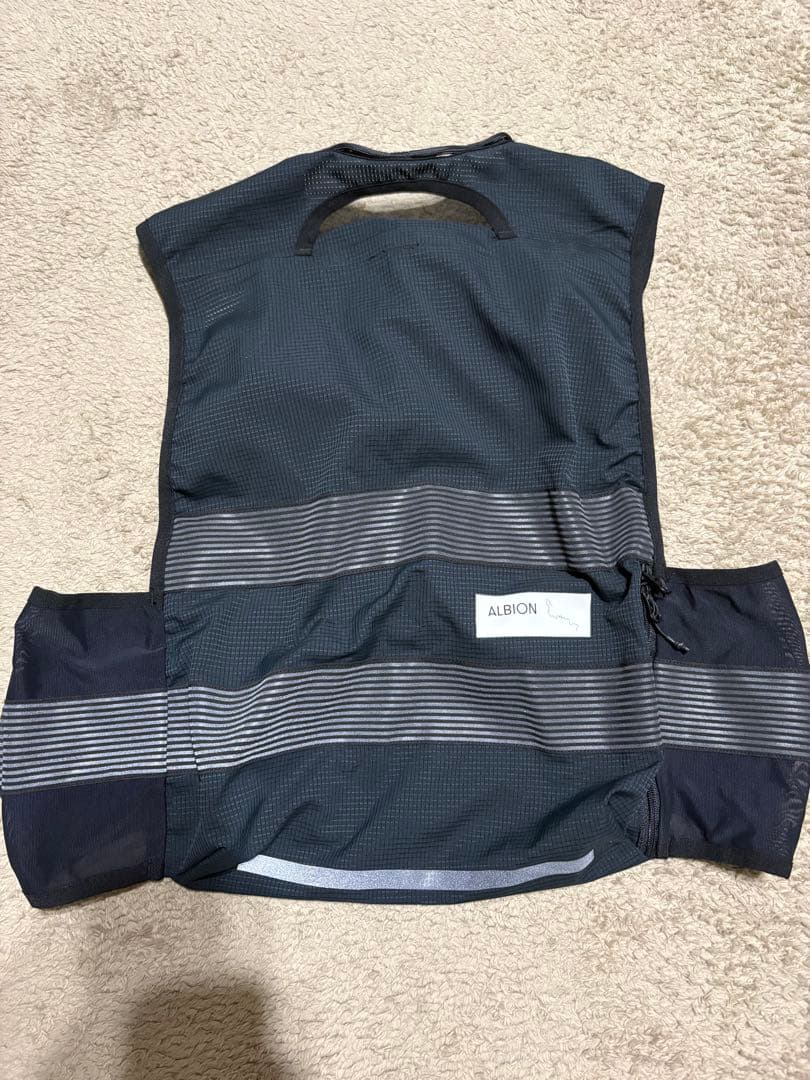 ALBION アルビオン ユニセックス カーゴベスト ジレ ベスト
