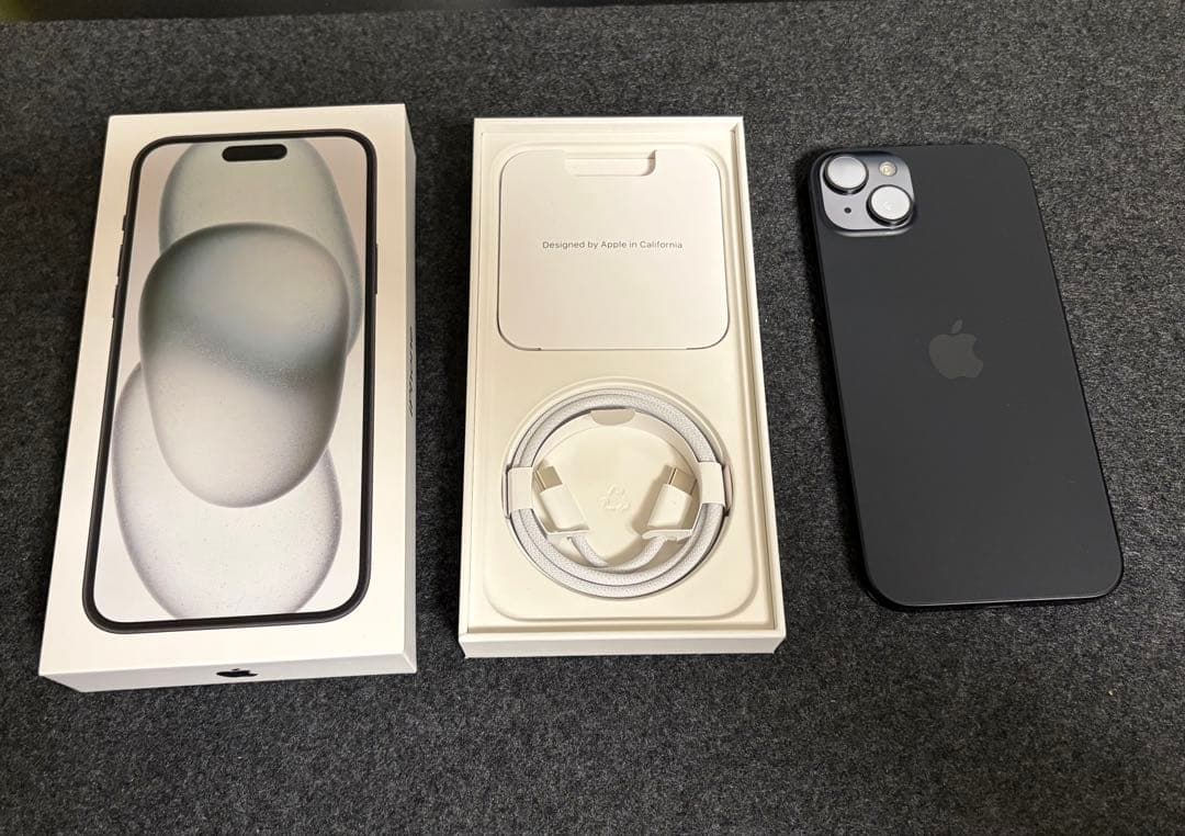 iPhone 15 plus ブラック256GB