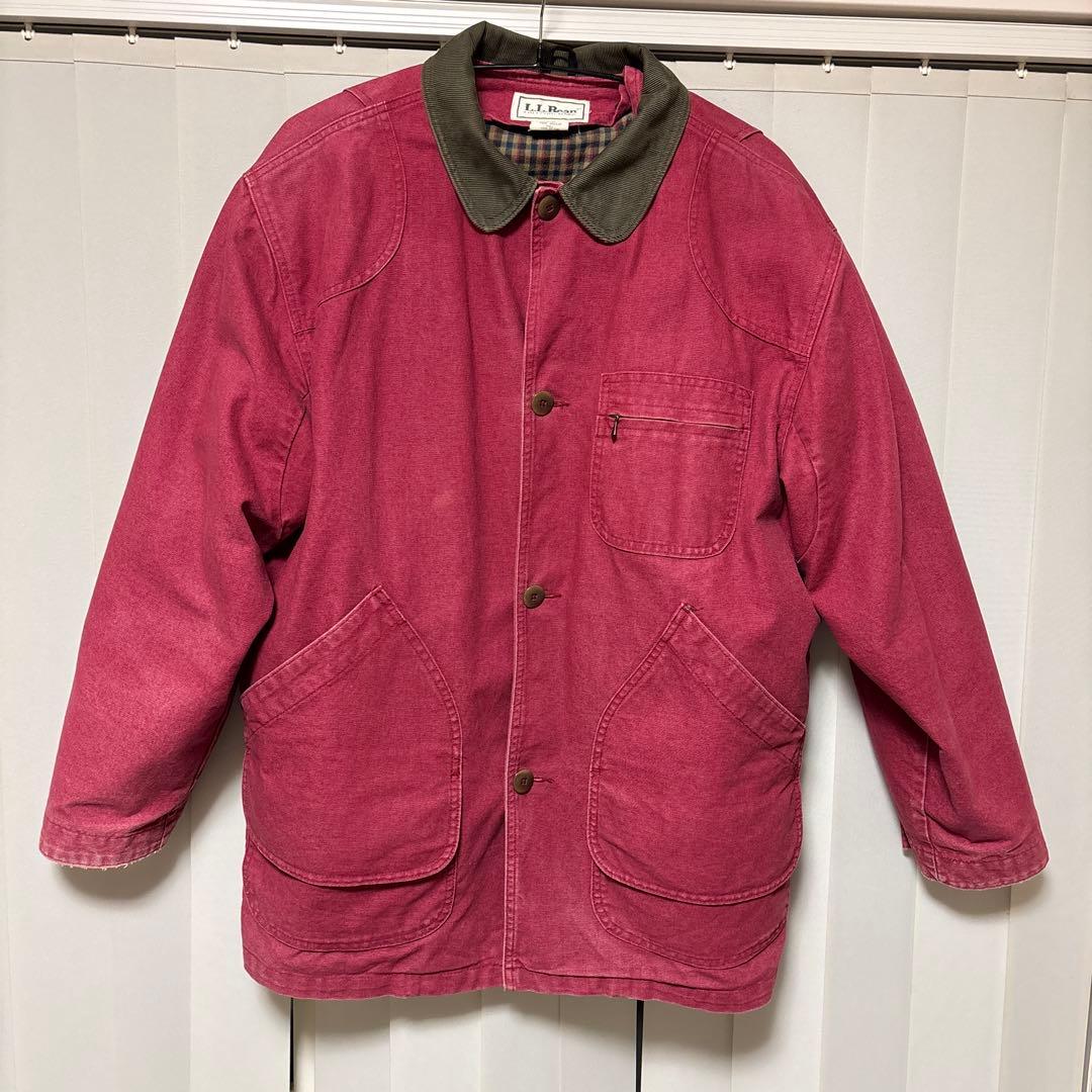 80s L.L.Bean ダックハンティングジャケット USA製 バーガンディ