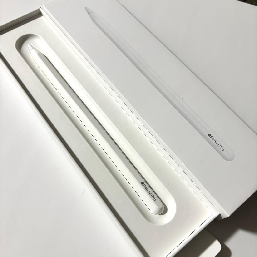 【ほぼ未使用】Apple Pencil Pro ホワイト 元箱付き