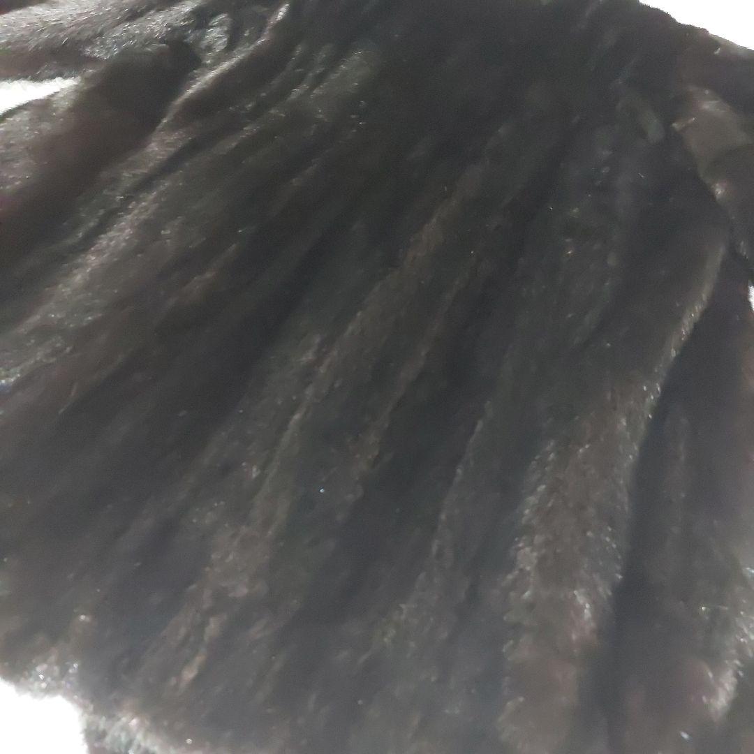 11号 リアルミンク MG Sable FUR 毛皮コート ロング丈 日本製