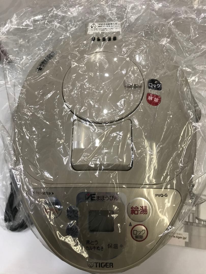 【新品】TIGER とく子さん コードレス電気ポット PVQ-G 2.2L