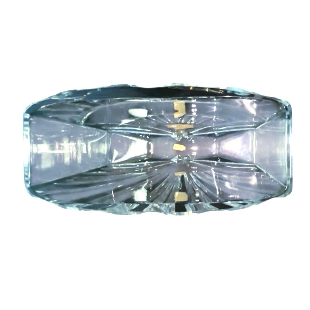 VAL SAINT LAMBERT 金彩カットガラス鉢 ベルギー製