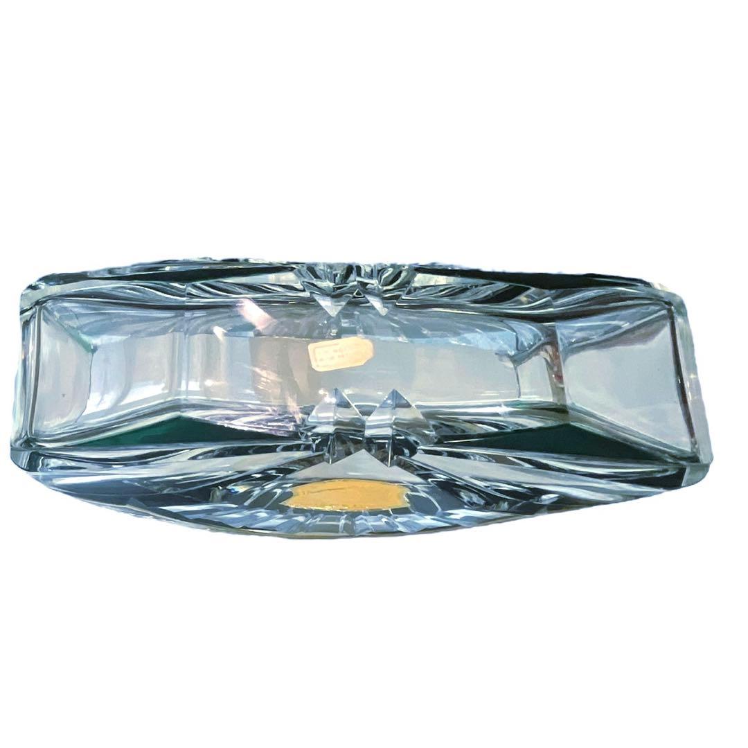 VAL SAINT LAMBERT 金彩カットガラス鉢 ベルギー製