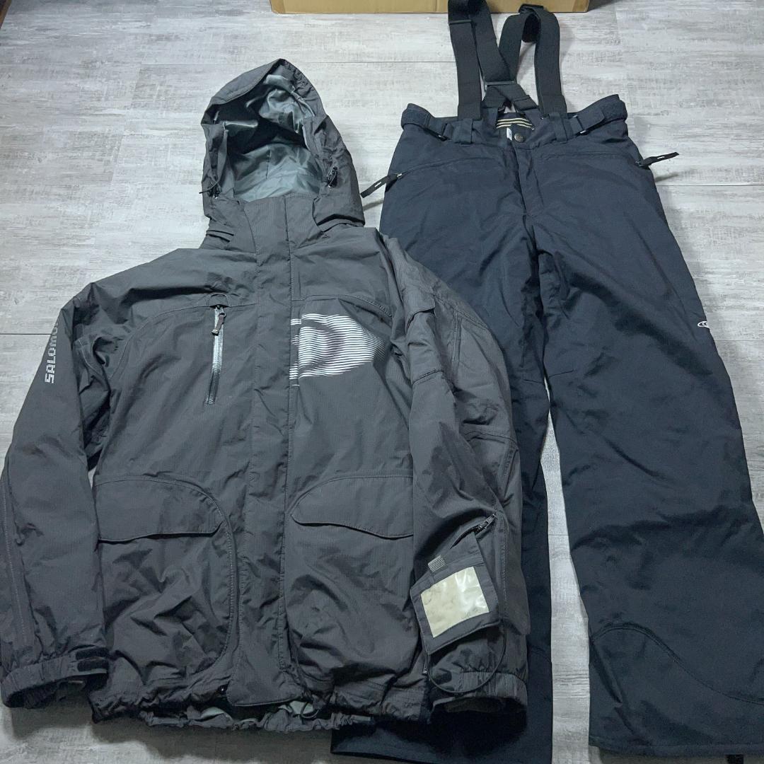 00s Y2K SALOMON スキーウェア メンズM スノーボードウェア
