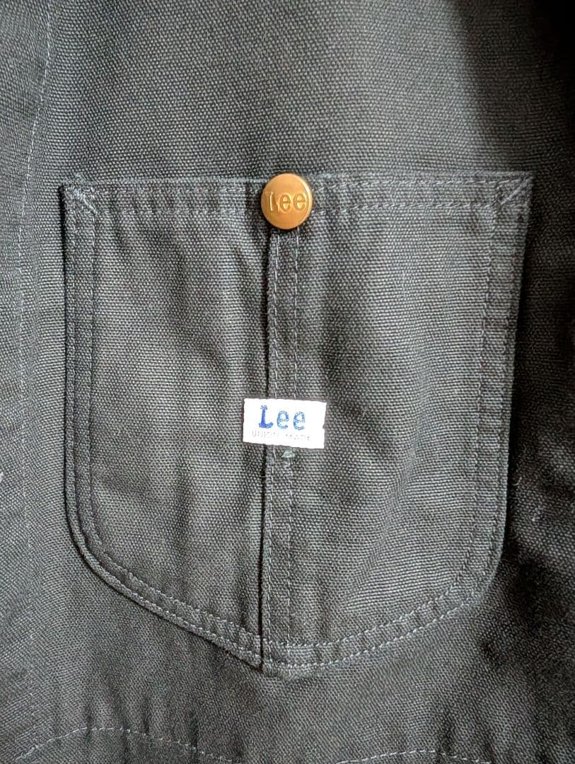 【新品未使用】Lee DUNGAREES ロコジャケット／カバーオール ブラック