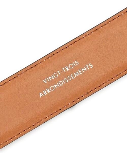 655新品23区 Oggi掲載ガラスフェザー ベルト38￥11990日本製