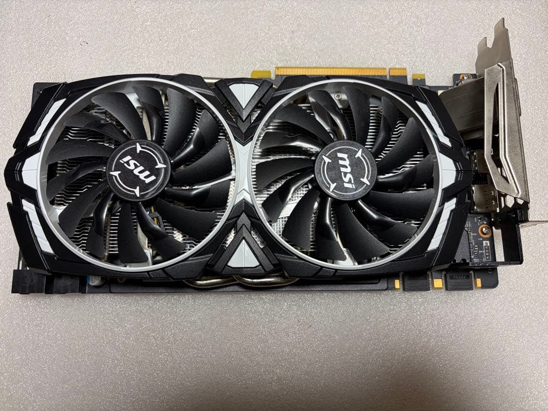 最終値下げ　MSI グラフィックボード GTX1080 ARMOR 8G OC