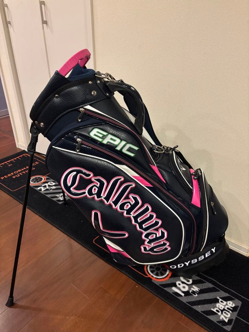 Callaway Epic キャディバッグ　ネイビー/ピンク