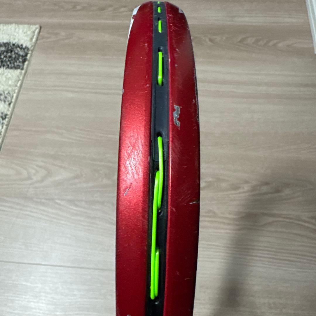 ボルトレイジ7v　 YONEX 紅 クレナイ　軟式テニスラケット