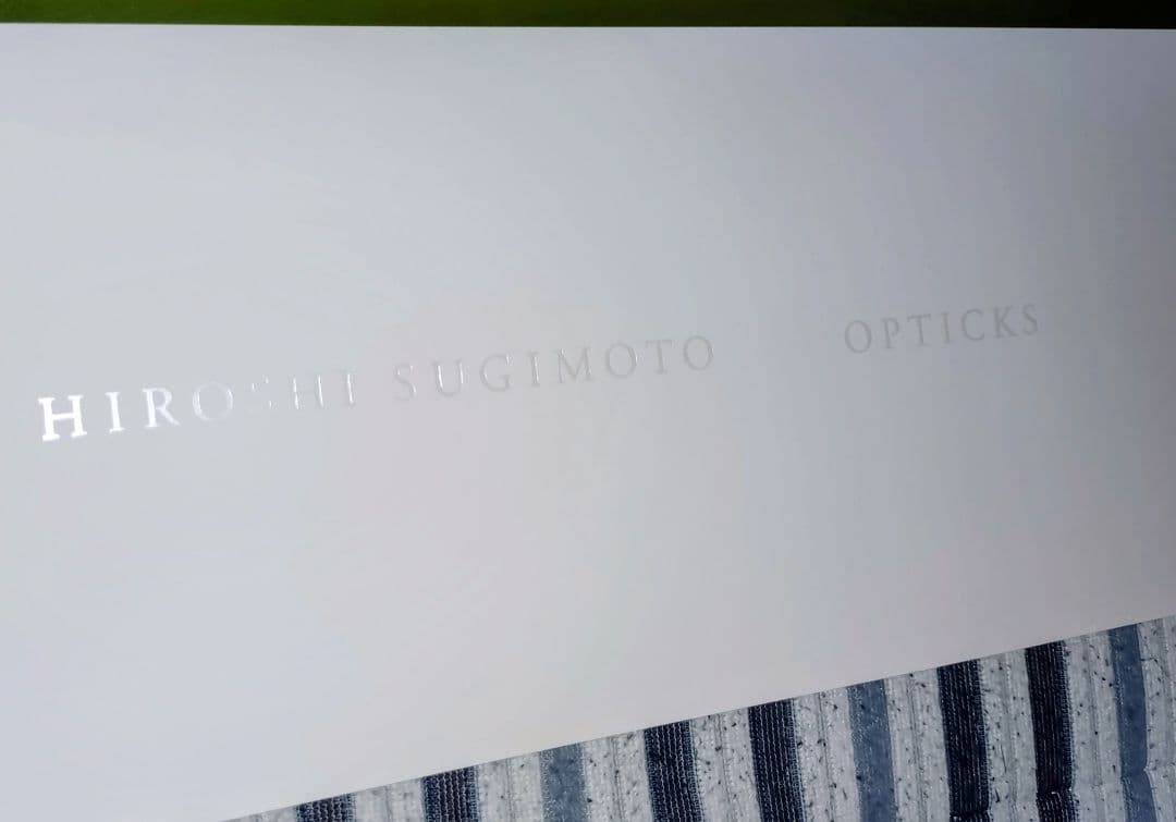 杉本博司　OPTICKS　2018年