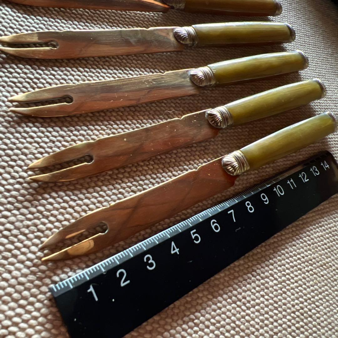 BADRAN　アンティーク フランス製メロン専用ナイフセット