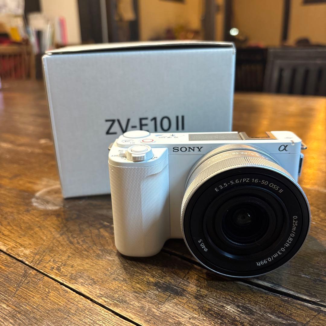 SONY ZV-E10 II 電動ズームレンズ【美品】動作確認済（キャップ欠品