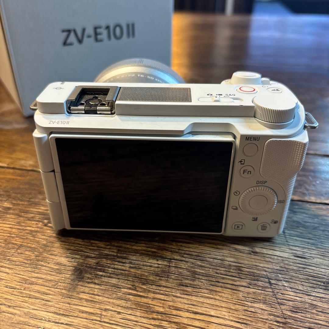 SONY ZV-E10 II 電動ズームレンズ【美品】動作確認済（キャップ欠品