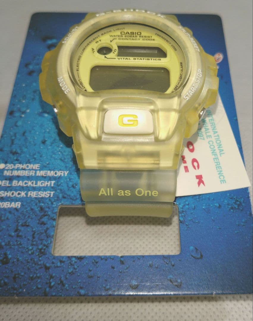 未使用G-SHOCK第6回 イルクジDW-6910K-9Tフリーマントルイエロー