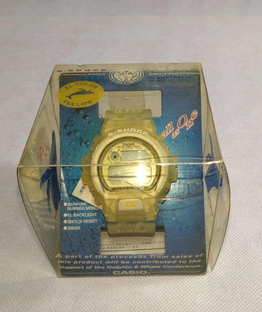 未使用G-SHOCK第6回 イルクジDW-6910K-9Tフリーマントルイエロー