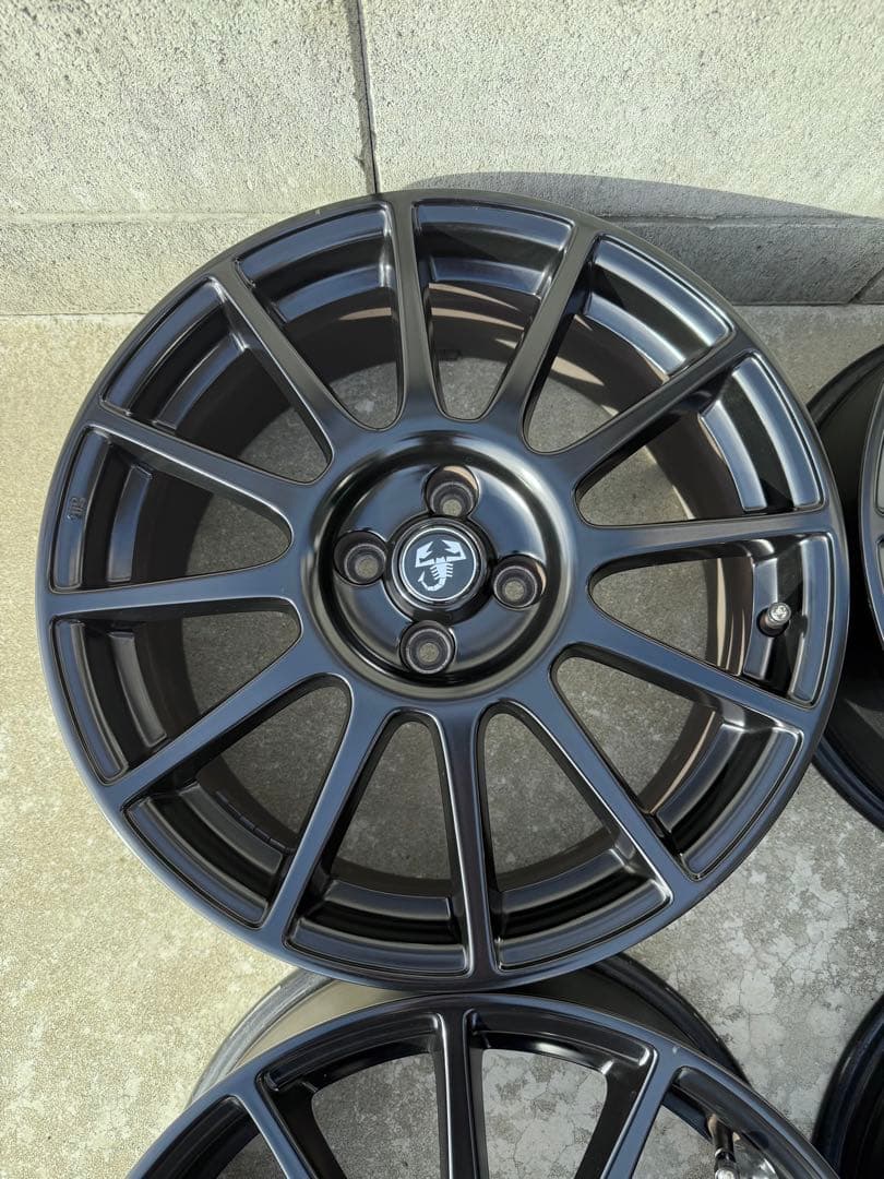 【希少】アバルト595コンペ パフォーマンスパッケージ ホイール4本セット 美品