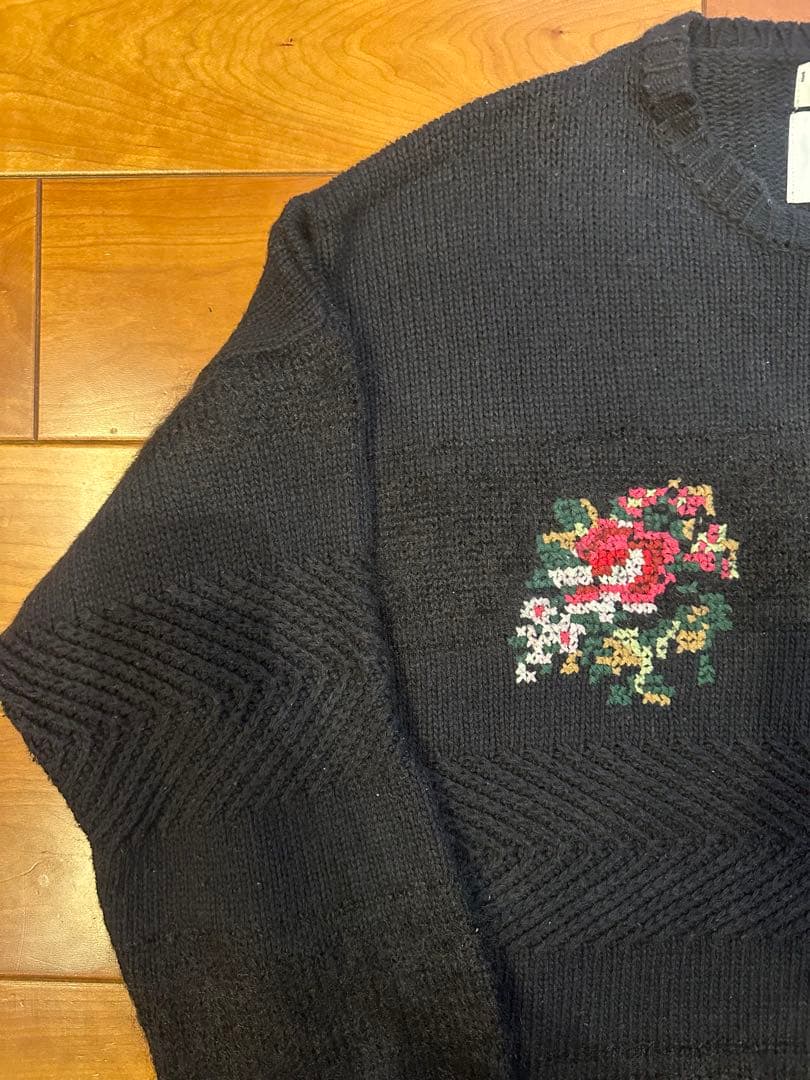【超美品】【DAIRIKU】21aw FLOWER KNIT