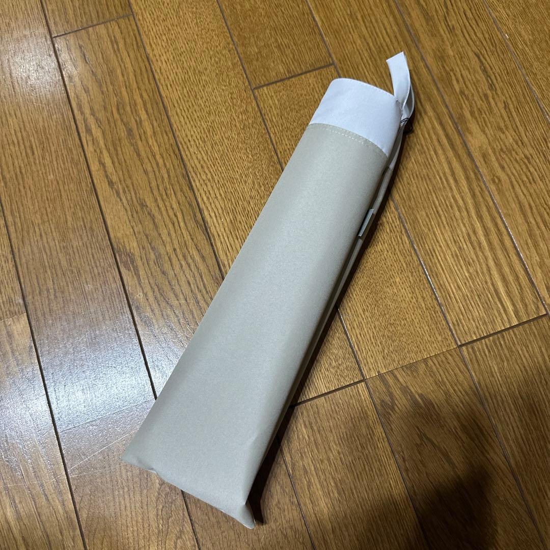 SUN BARRIER 100 折りたたみ日傘　二段折/コンビ ベージュ