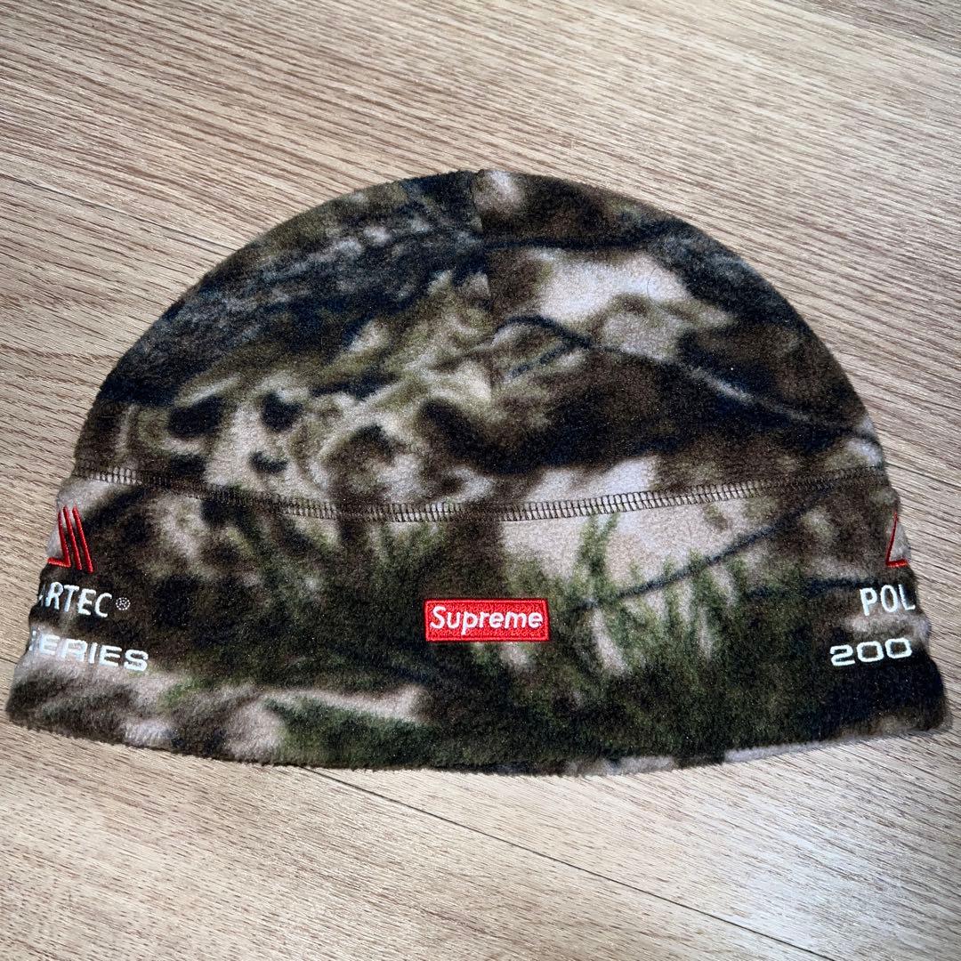 Supreme polartec beanie リアルツリーカモ　ビーニー