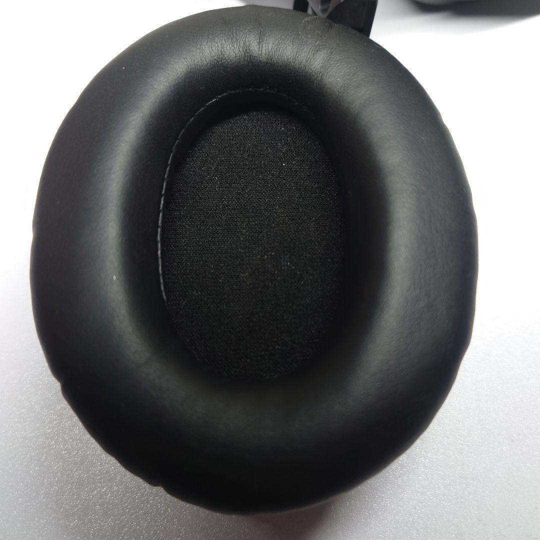 ブラック ワイヤレスヘッドホン オーバーイヤー