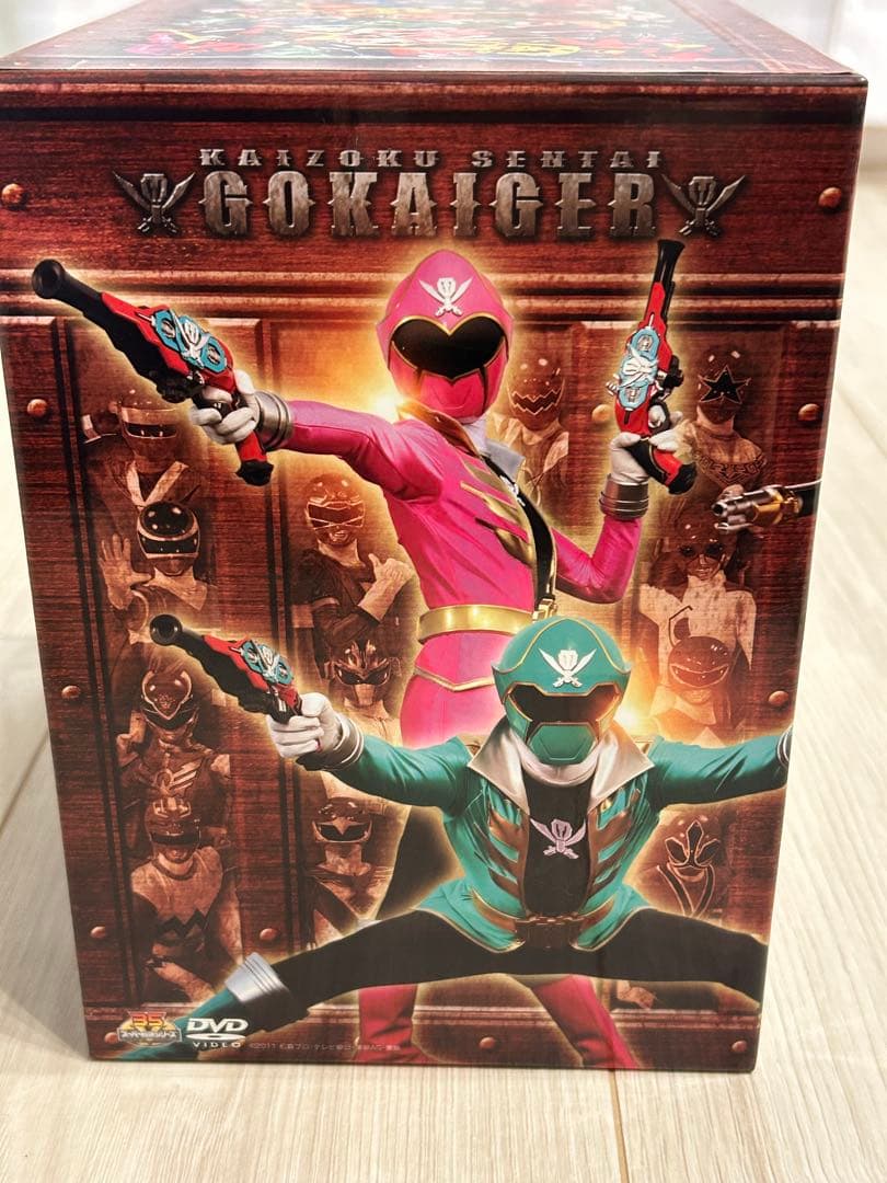 海賊戦隊ゴーカイジャー　DVD BOX全12巻セット　特典付　中古品