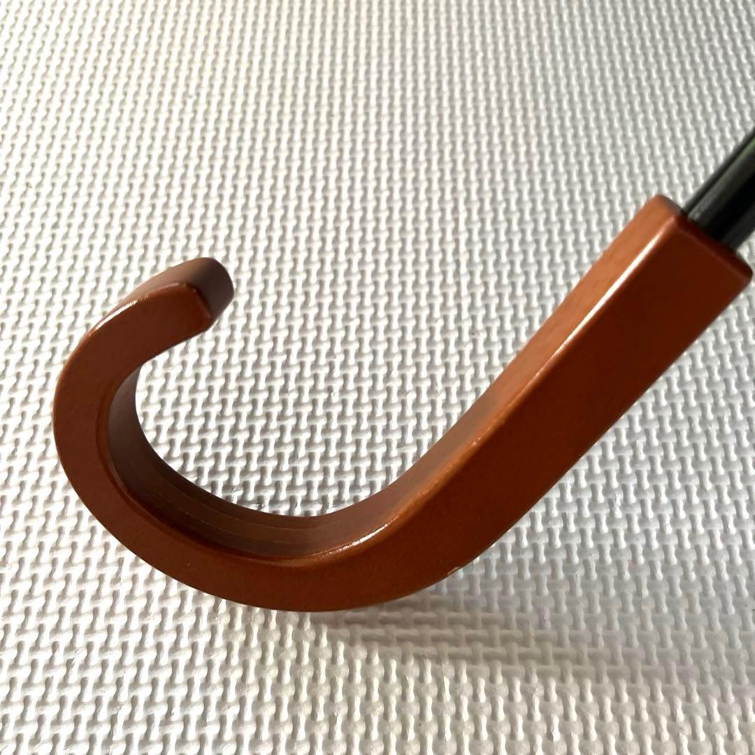 人気完売　サンバリア100 2段折フリル白黒ストライプ　日傘