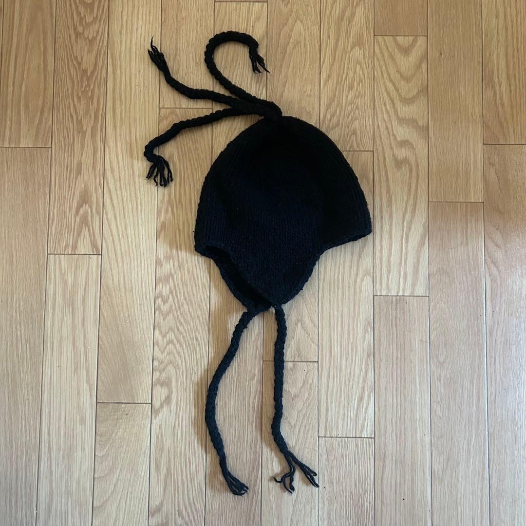 number (n)ine 耳当て　ニットキャップ