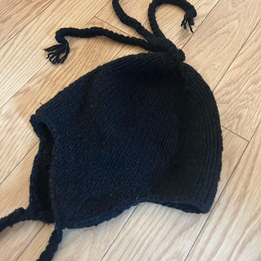 number (n)ine 耳当て　ニットキャップ