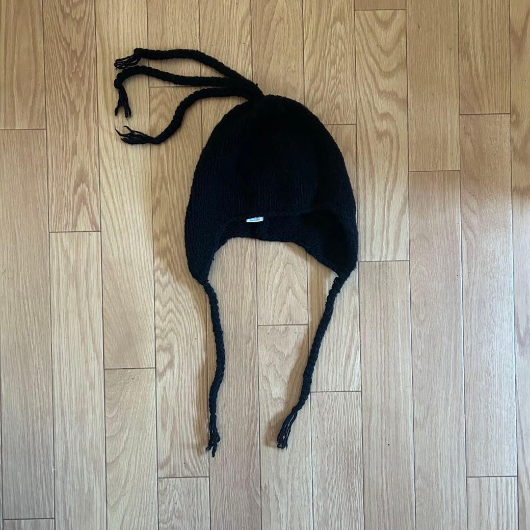 number (n)ine 耳当て　ニットキャップ