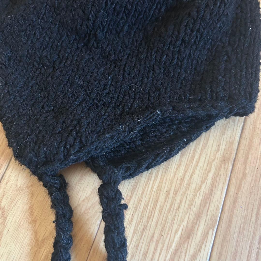 number (n)ine 耳当て　ニットキャップ