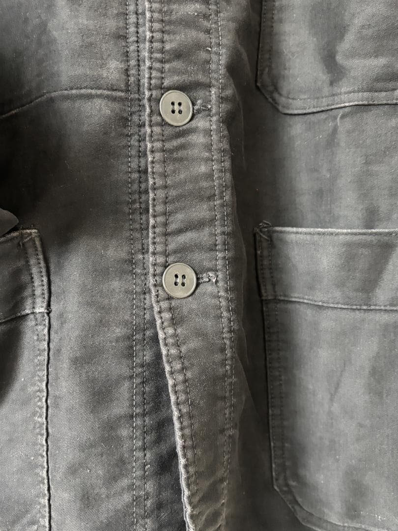 アドルフラフォン ブラックモールスキン ジャケット adolphe lafont