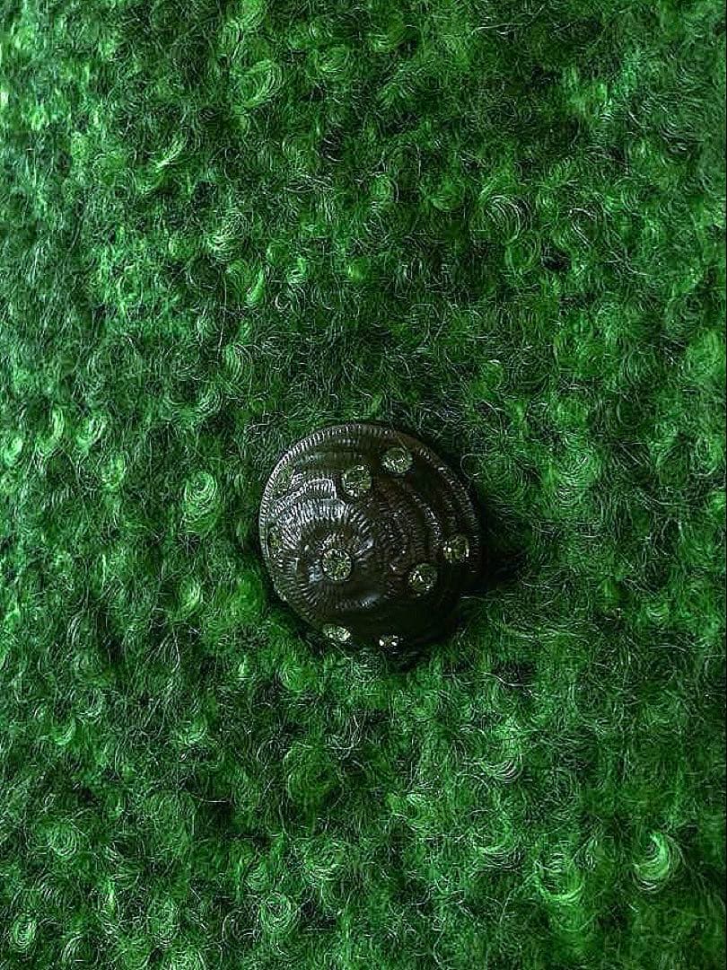 c*o様 ビンテージ60sモヘアウール グリーン コート 50s レトロ 大正モ