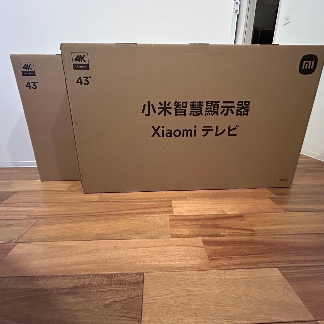 年末はお得に❣️【家族で2台！】XiaomiチューナーレステレビA Pro 43